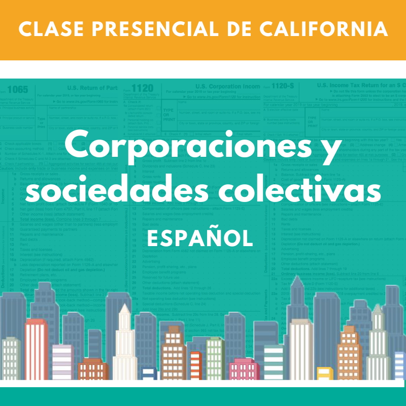 Nivel I: Corporaciones y sociedades colectivas en persona de California