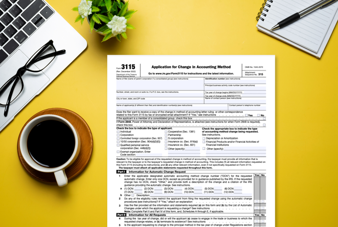 Helping Tax Clients Manage Change With IRS Form 3115