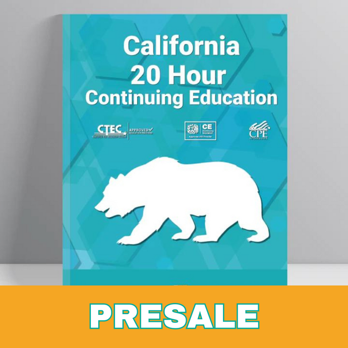 CTEC 20 Hour Continuing Education