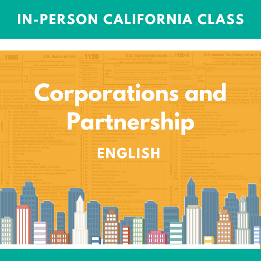Level I: California Corporations and Partnership In-Person