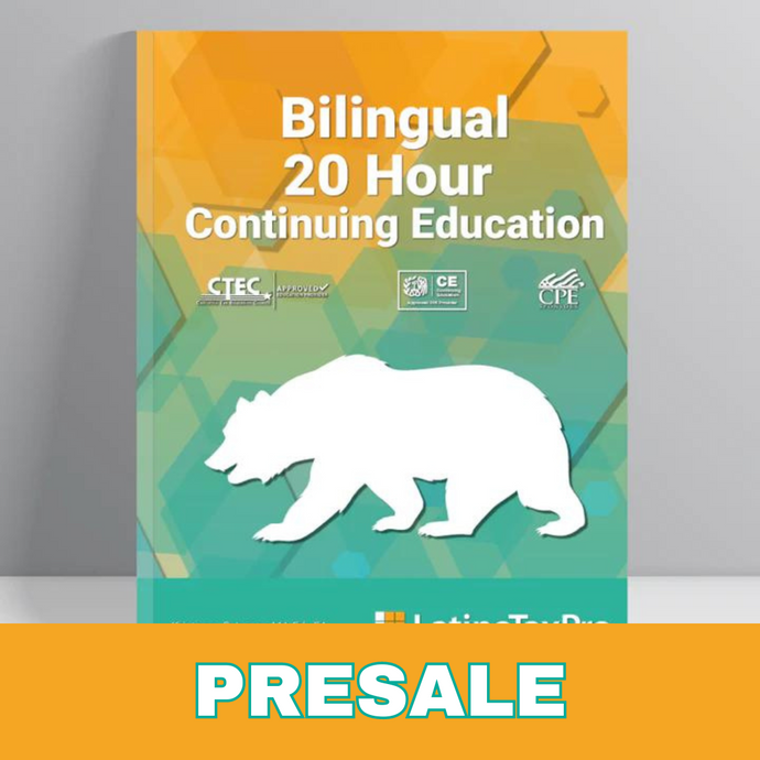 Bilingual CTEC 20 Hour Continuing Education