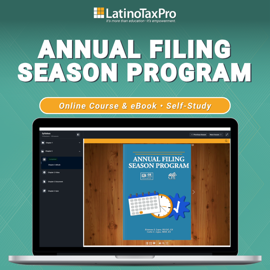 Annual Filing Season Program eBook