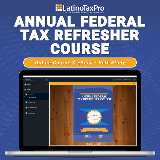 Annual Federal Tax Refresher eBook