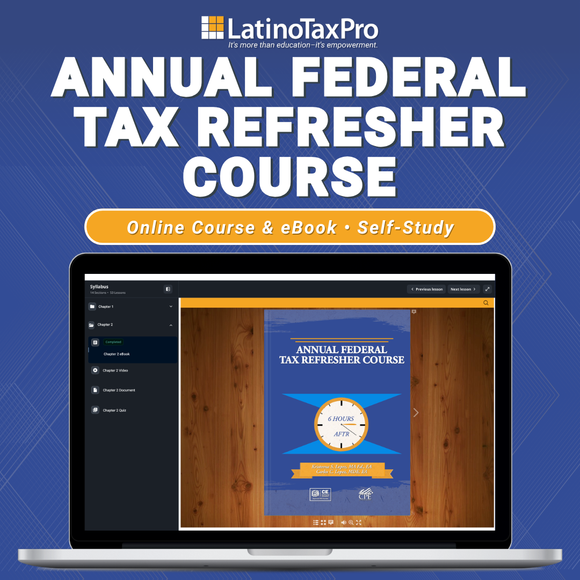 Annual Federal Tax Refresher eBook