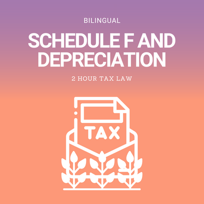 Bilingual Schedule F and Depreciation