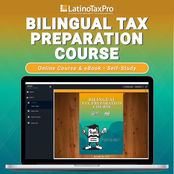 Bilingual Tax Preparation Course