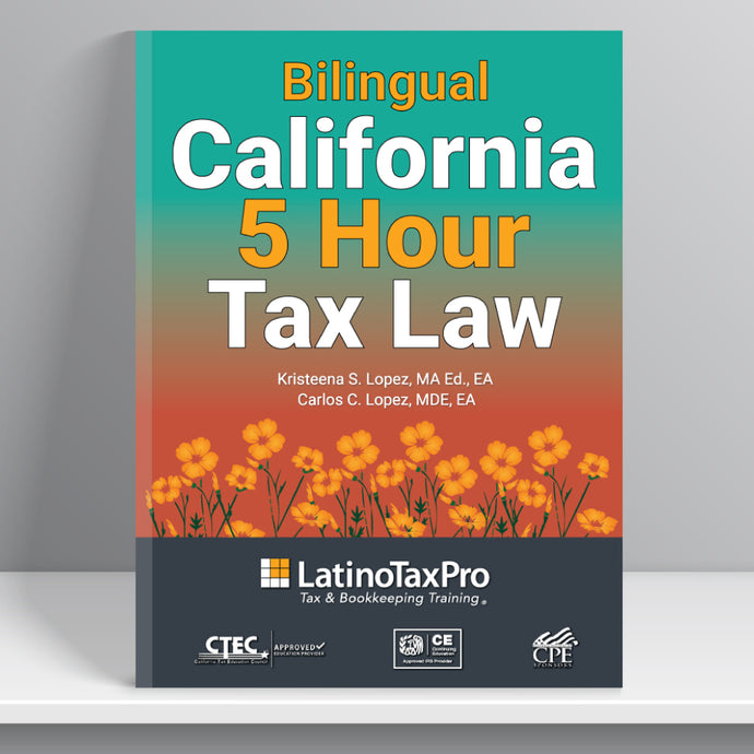 Bilingual California 5 Hour Tax Law