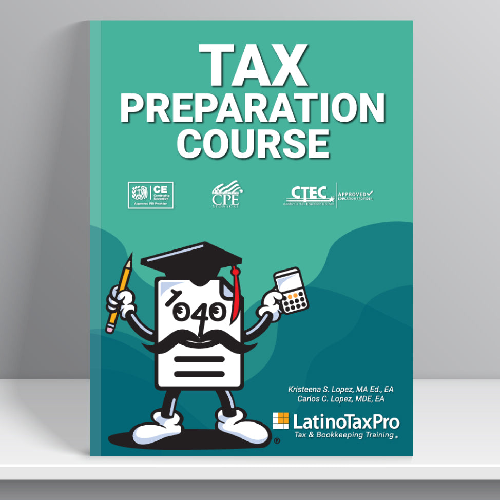 Tax Preparation Course eBook