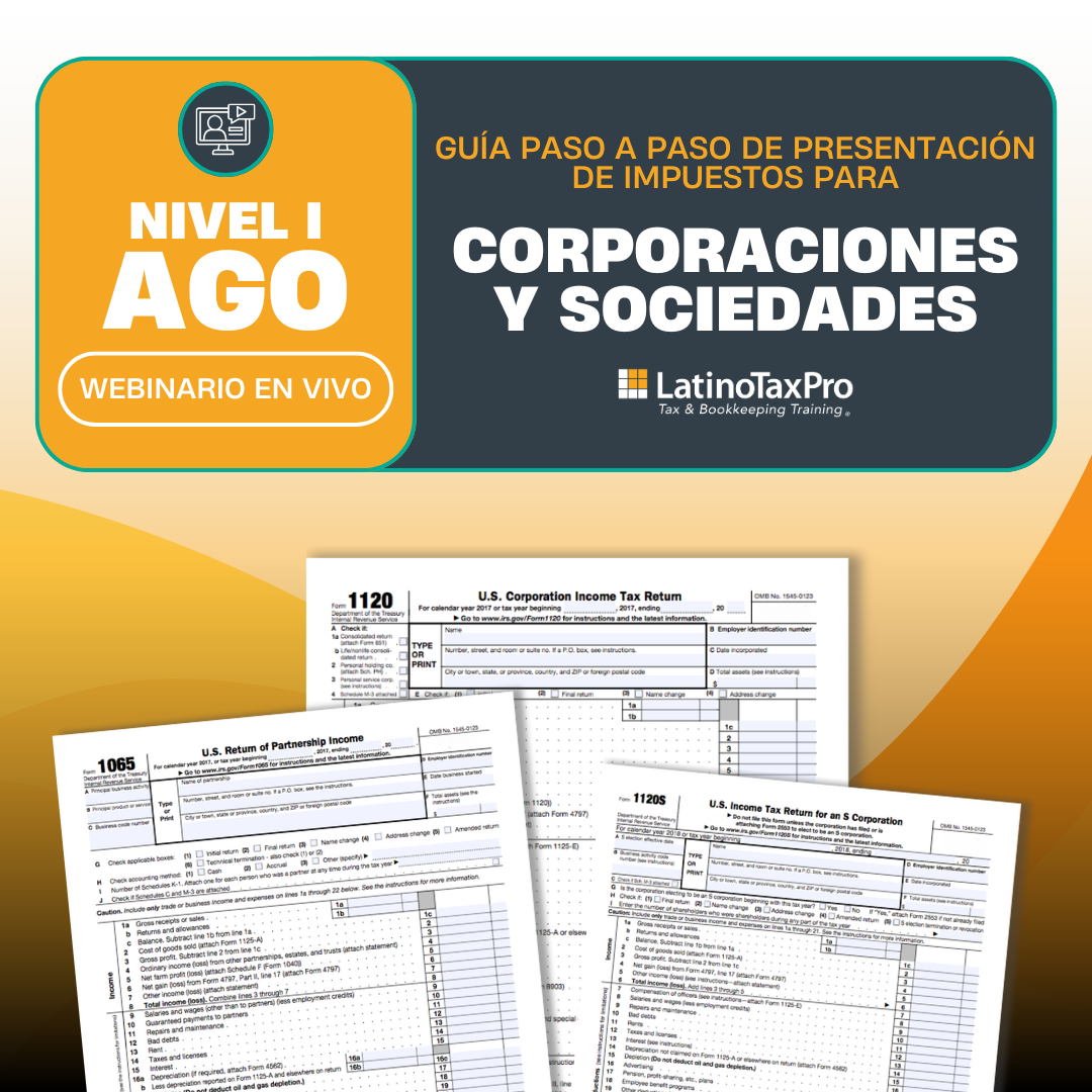 Nivel I Agosto: Guía Paso a Paso de Presentación de Impuestos para Corporaciones y Sociedades