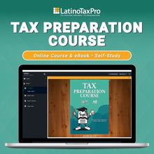 Load image into Gallery viewer, Tax Preparation Course eBook