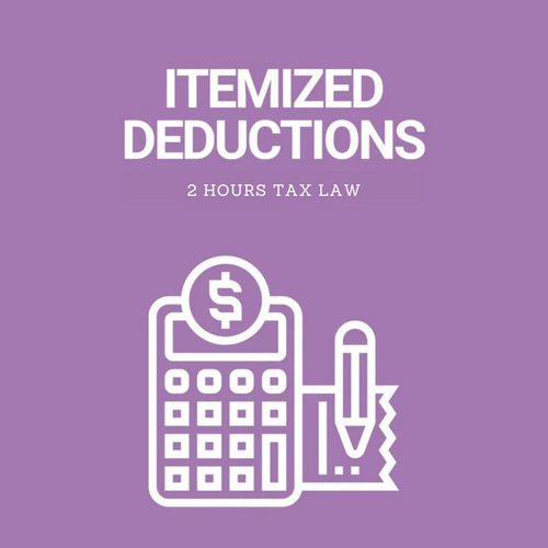 Itemized Deductions