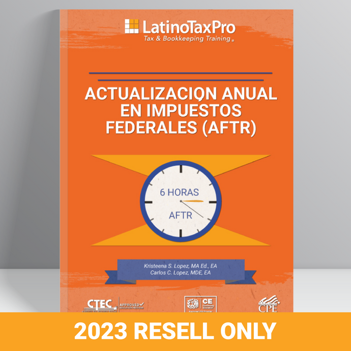 Seats - Actualización annual en impuestos federales (AFTR)