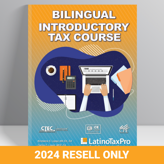 Seats - Bilingual Introductory Tax Course eBook