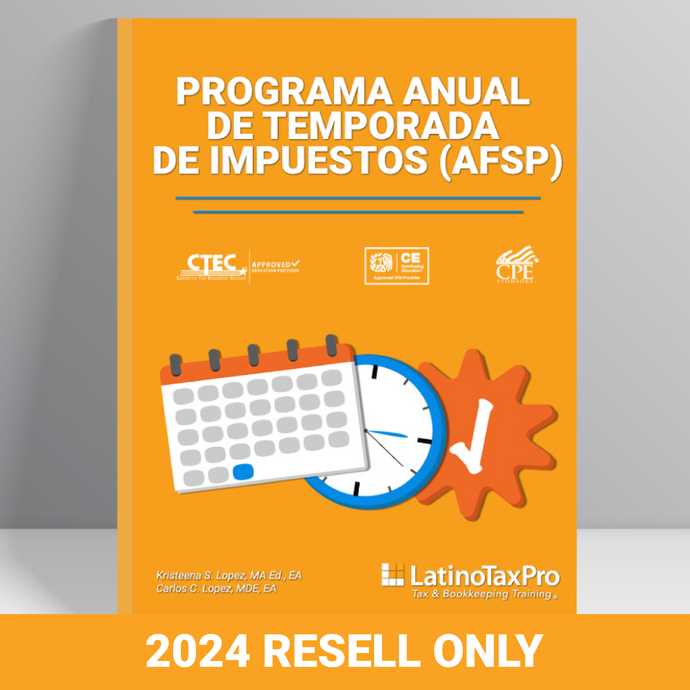 Seats - Programa annual de temporada de impuestos (AFSP)