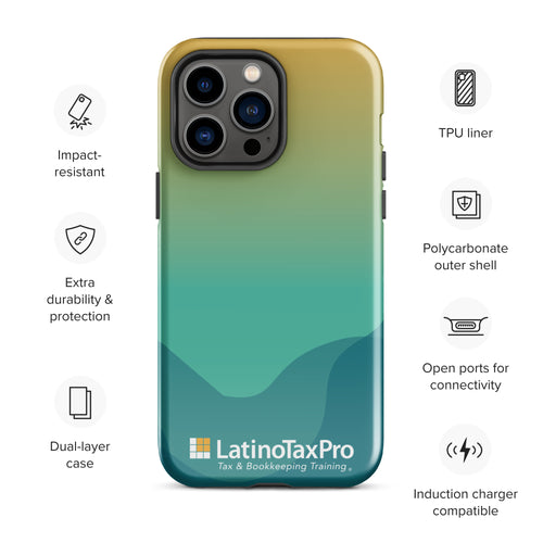 Latino Tax Pro Bilingual Tough Case for iPhone®