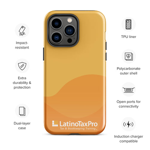 Latino Tax Pro Spanish Tough Case for iPhone®