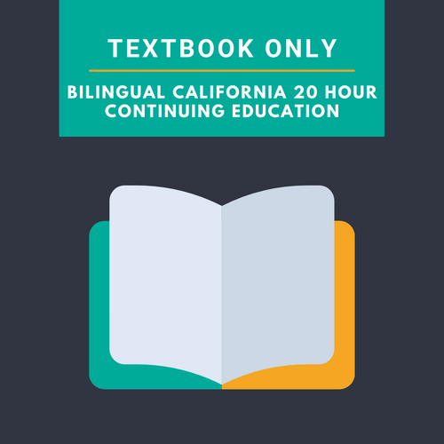Bilingual California 20 Hour Textbook Only