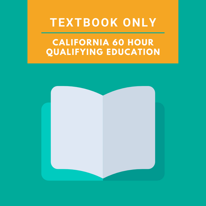 California 60 Hour Textbook Only