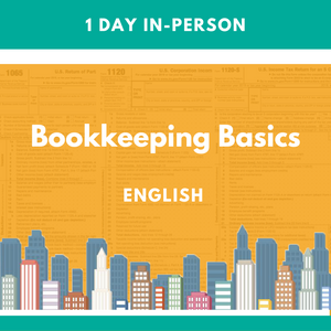 Bookkeeping Basics In-Person