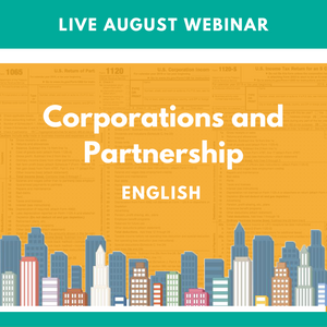 Level I: Live August Corporations and Partnership Webinar