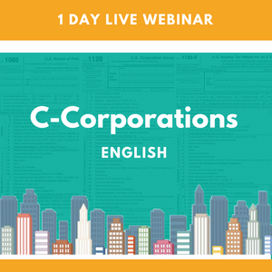 C-Corporations Live Webinar