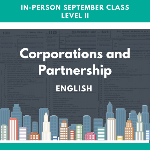 Level II: September Corporations and Partnership In-Person