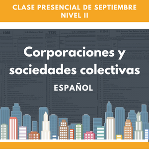 Nivel II: Septiembre corporaciones y sociedades colectivas en persona