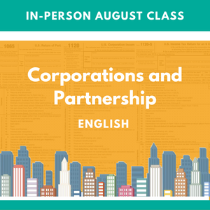 Level I: August Corporations and Partnership In-Person